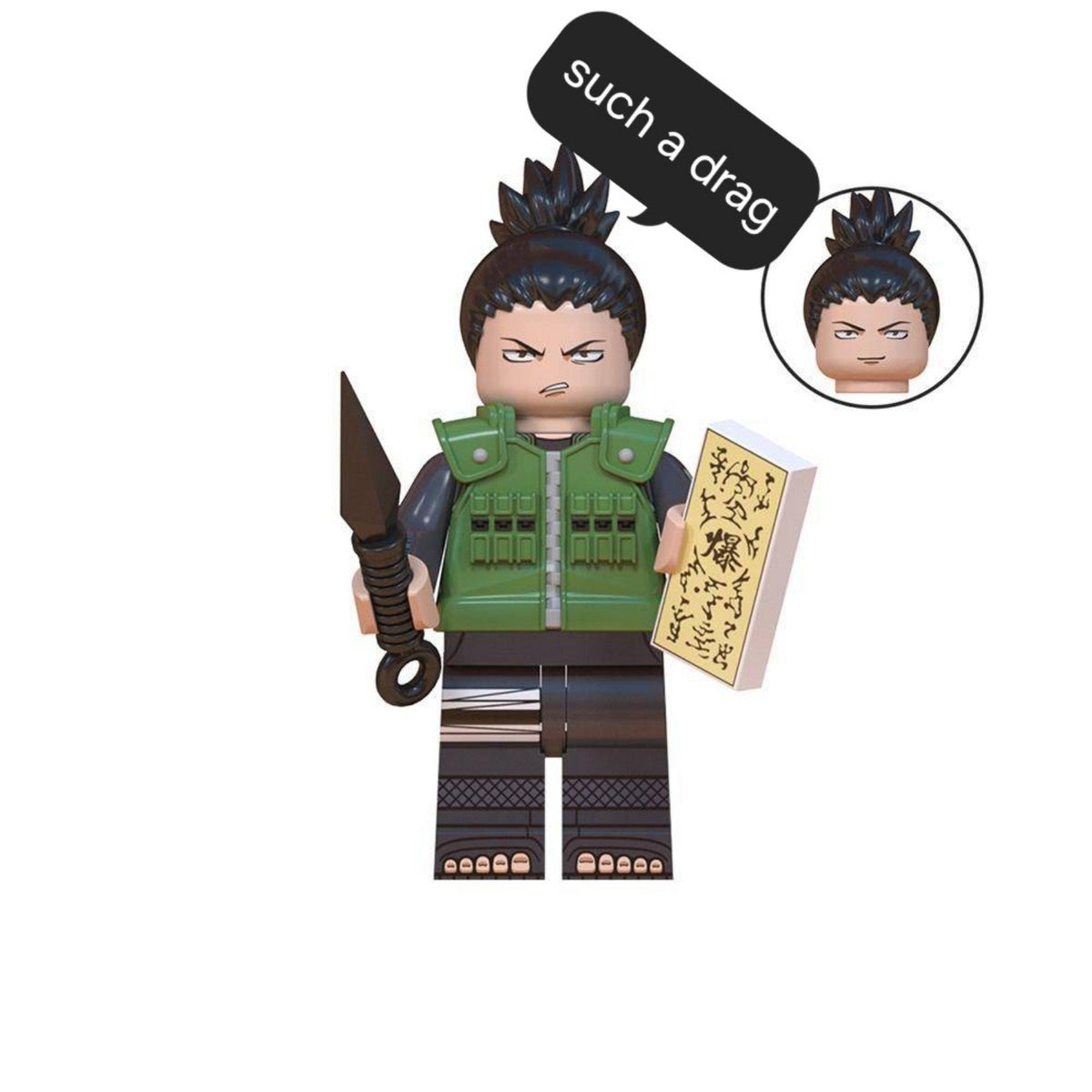 Shikamaru Nara / Naruto LEGO compatible minifigure