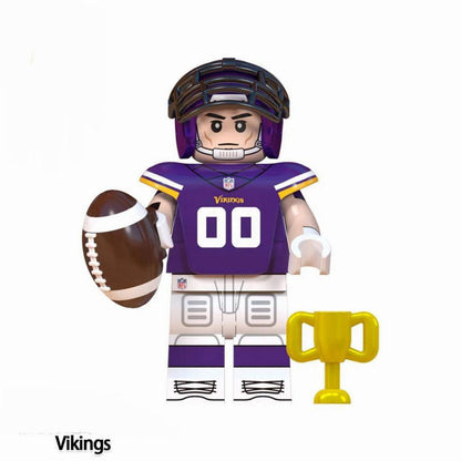 Minnesota Vikings / NFL / Football / Minifigure / LEGO Compatible