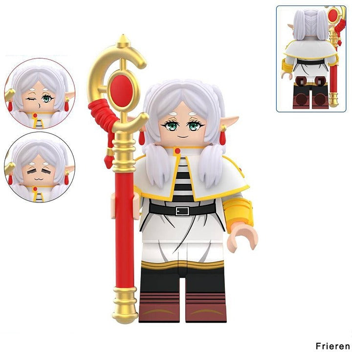 Frieren (Kissy Face) / Beyond Journey's End LEGO compatible minifigure