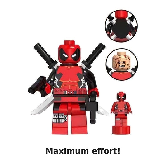 Deadpool 96 & Mini Pool / Marvel / Deadpool / Minifigure / LEGO Compatible