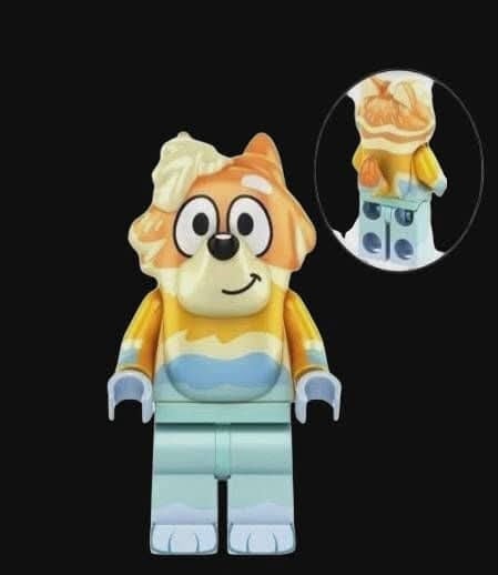 Uncle Rad / Bluey LEGO compatible minifigure