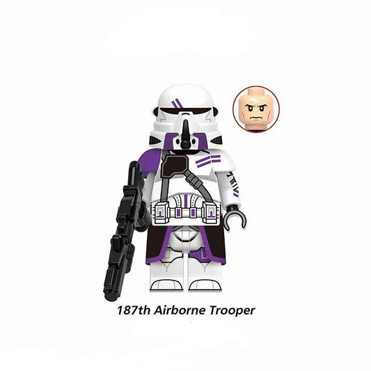 187th Airborne Trooper / Clone Wars Minifigure / LEGO Compatible