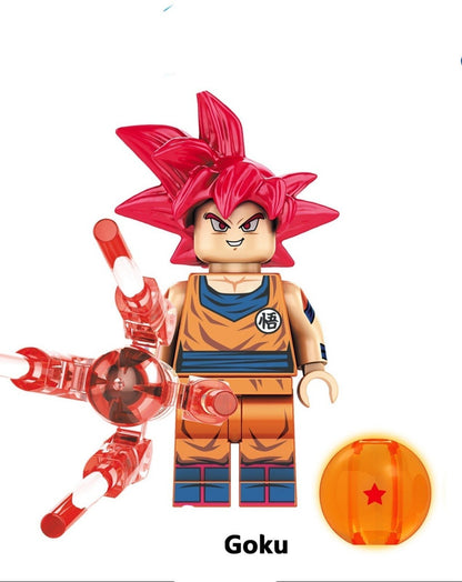 SS God Goku - Battle of Gods - Minifigures - Lego Compatible