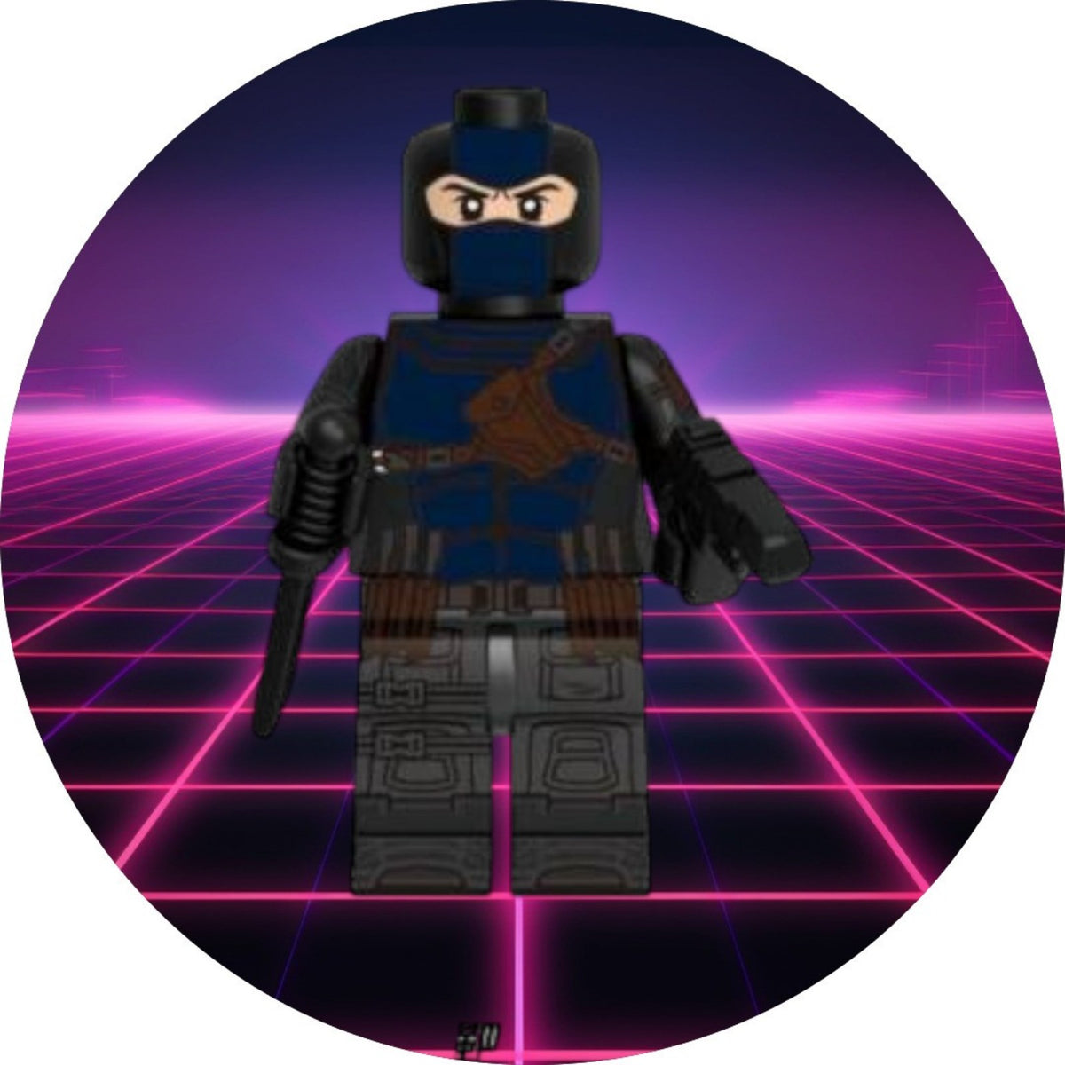 Bullseye / Daredevil ' LEGO compatible minifigure
