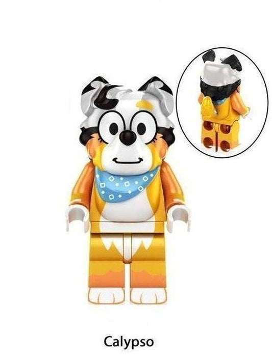 Calypso / Blue Heeler Teacher / Bluey / Minifigure / LEGO Compatible