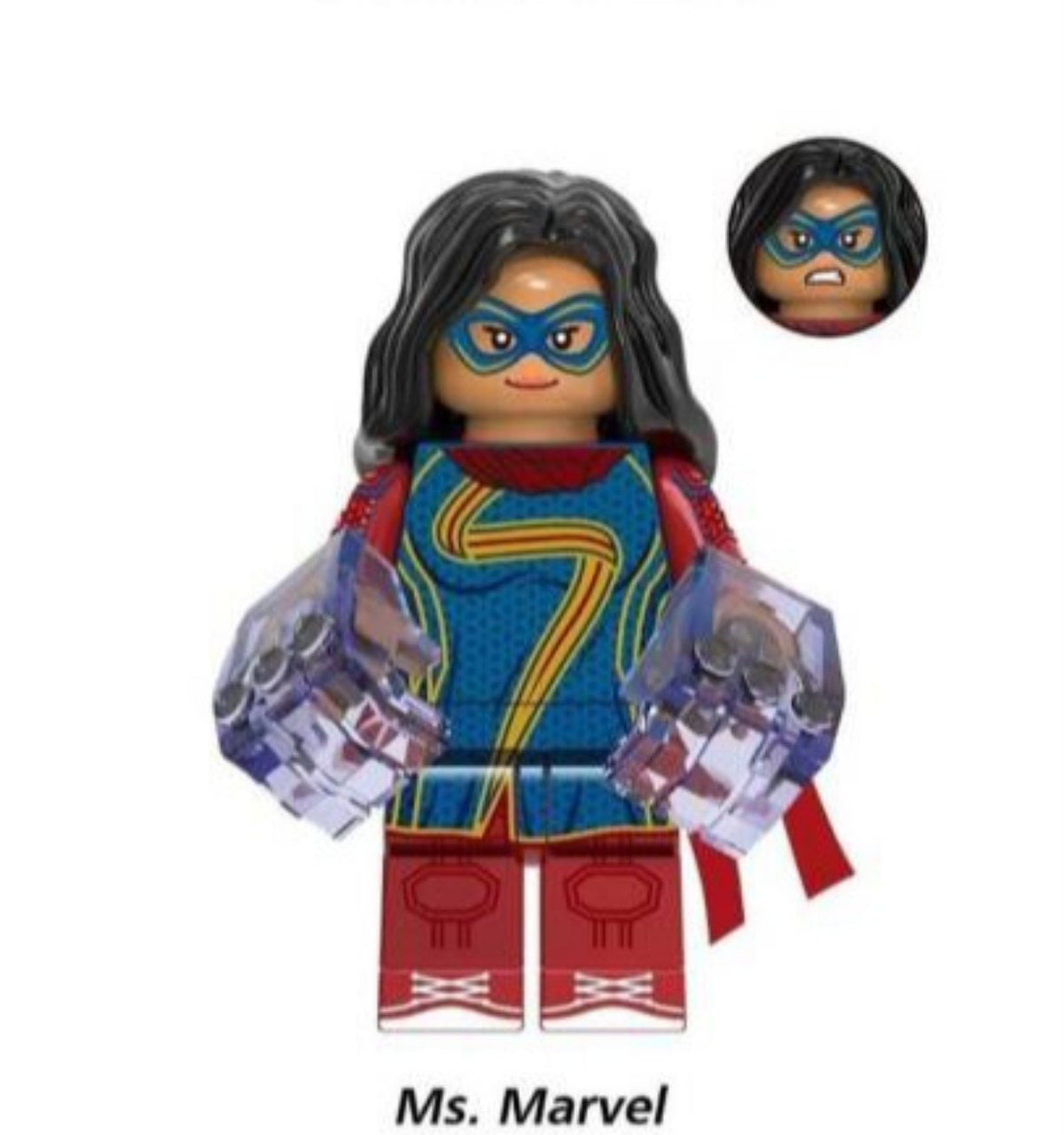 Ms. Marvel / Kamala Khan / Marvel LEGO compatible minifigure