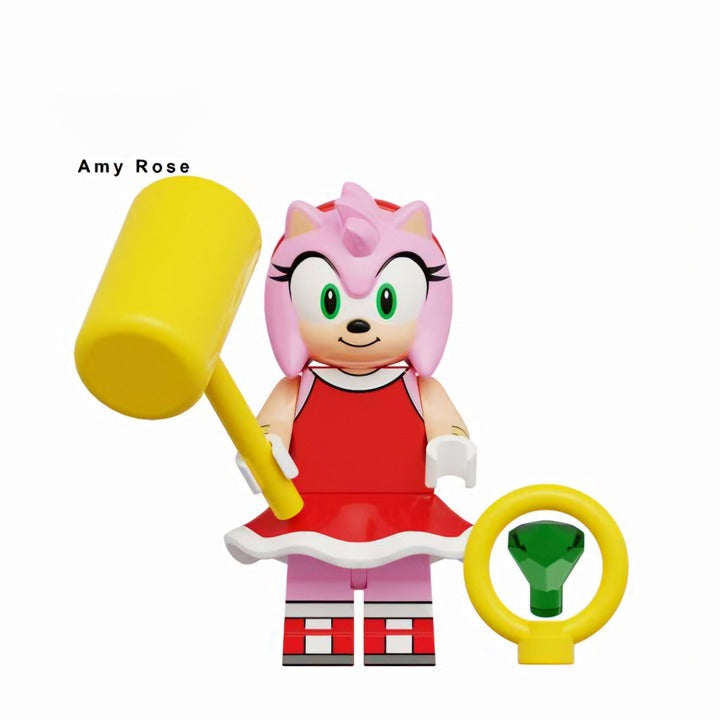 Amy Rose / Sonic the Hedgehog LEGO compatible minifigure