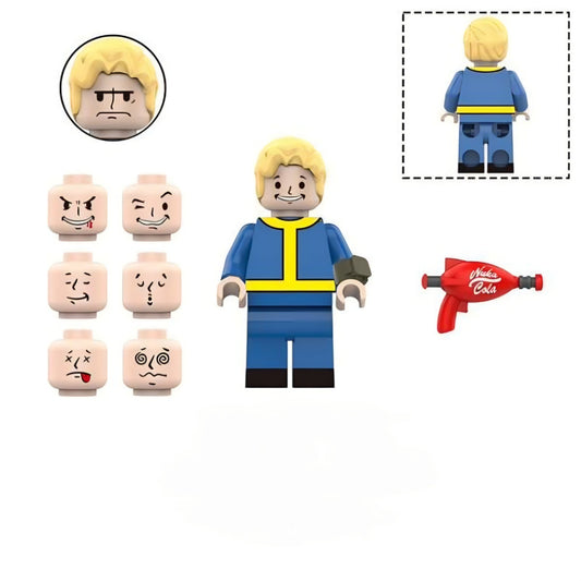 Vault Boy / Fallout LEGO compatible minifigure