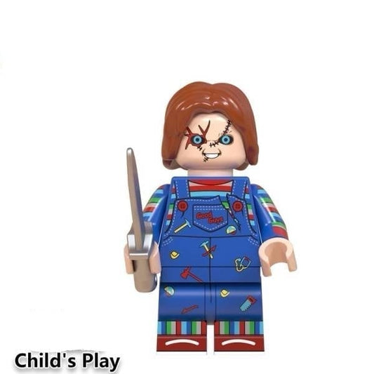 Chucky with Knife / Child’s Play / Horror LEGO compatible minifigure
