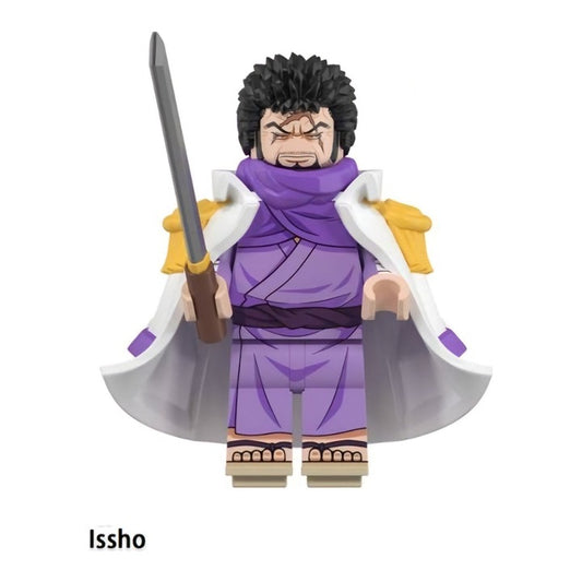 Issho / Fujitora / Admiral Cape / One Piece LEGO compatible minifigure