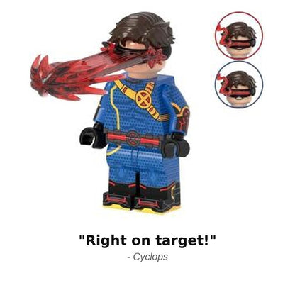 Cyclops Scott Summers Marvel Rivals X-Men Minifigure / LEGO Compatible