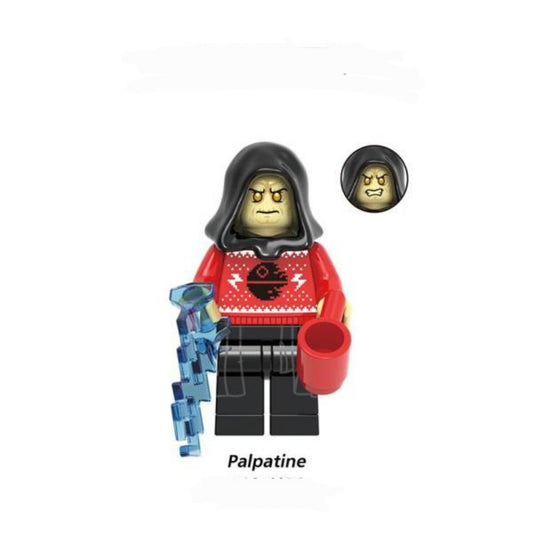 Palpatine / Christmas Ugly Sweater / Star Wars LEGO compatible minifigure