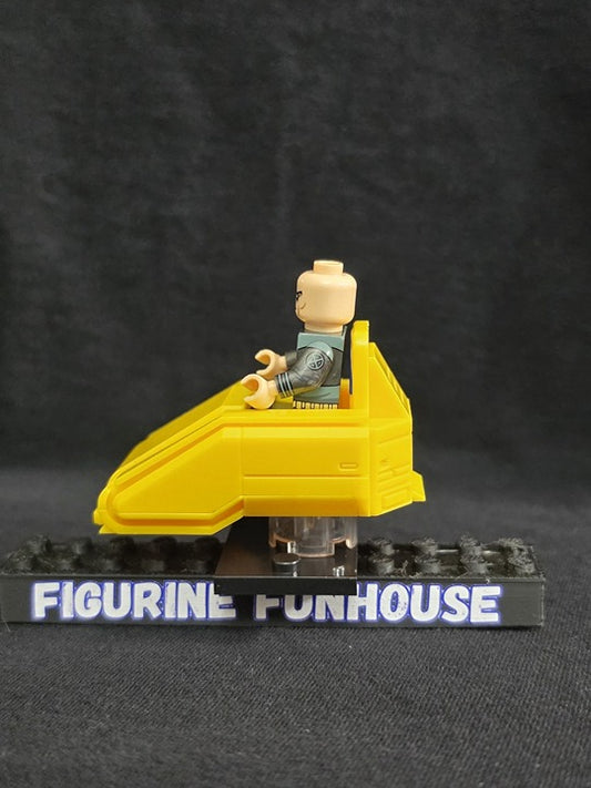 Professor X / Yellow Hover Chair / X-Men / Minifigure / LEGO Compatible
