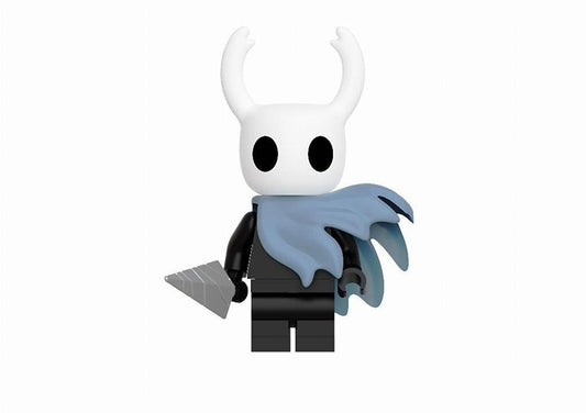 The Knight / Light Blue Cloak / Hollow Knight / Minifigure / LEGO Compatible