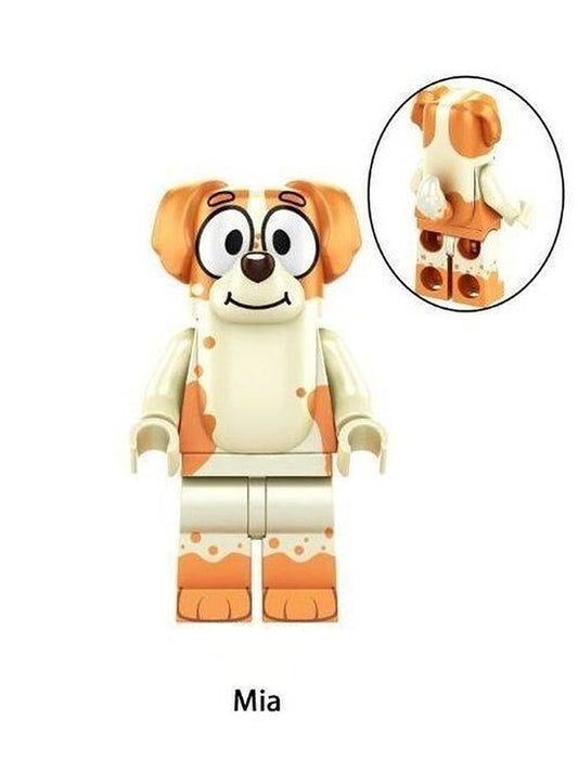 Mia / Setter / Bluey LEGO compatible minifigure