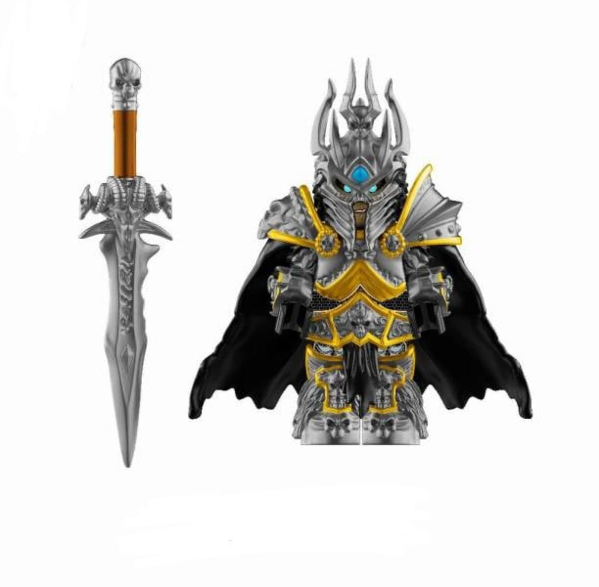 Lich King / World of Warcraft LEGO compatible minifigure