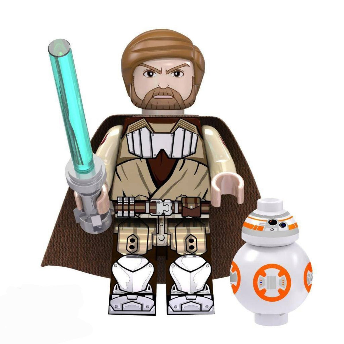 General Kenobi BBU / Clone Wars Jedi / Minifigure / LEGO Compatible