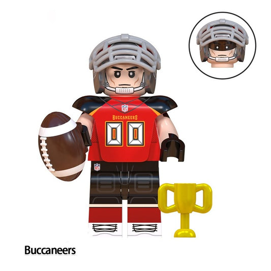 Tampa Bay Buccaneers / NFL / Football / Minifigure / LEGO Compatible