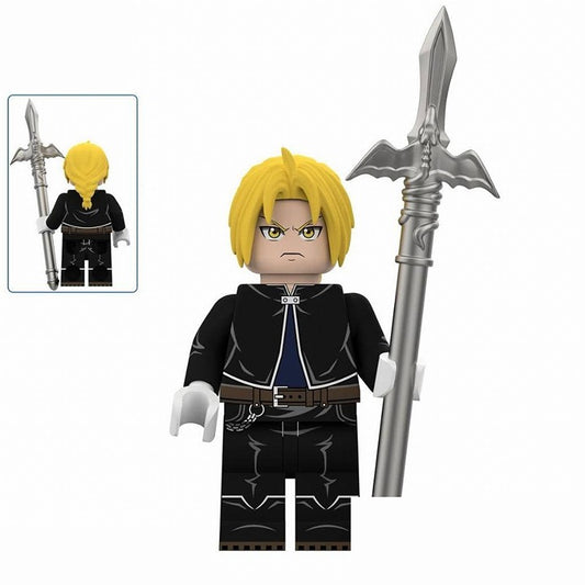 Edward Elric Fullmetal Alchemist with Spear / Minifigure / LEGO Compatible