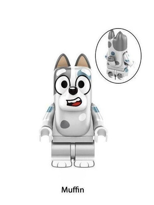 Muffin Heeler / Bluey LEGO compatible minifigure