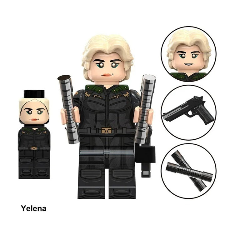 Yelena / Thunderbolts* / Marvel MCU / Minifigure / LEGO Compatible