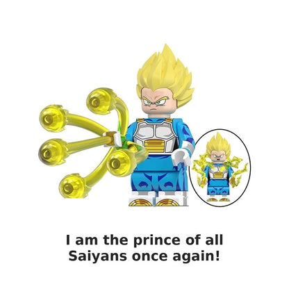 Vegeta / Daima / Super Saiyan / Dragon Ball / Minifigure / LEGO Compatible