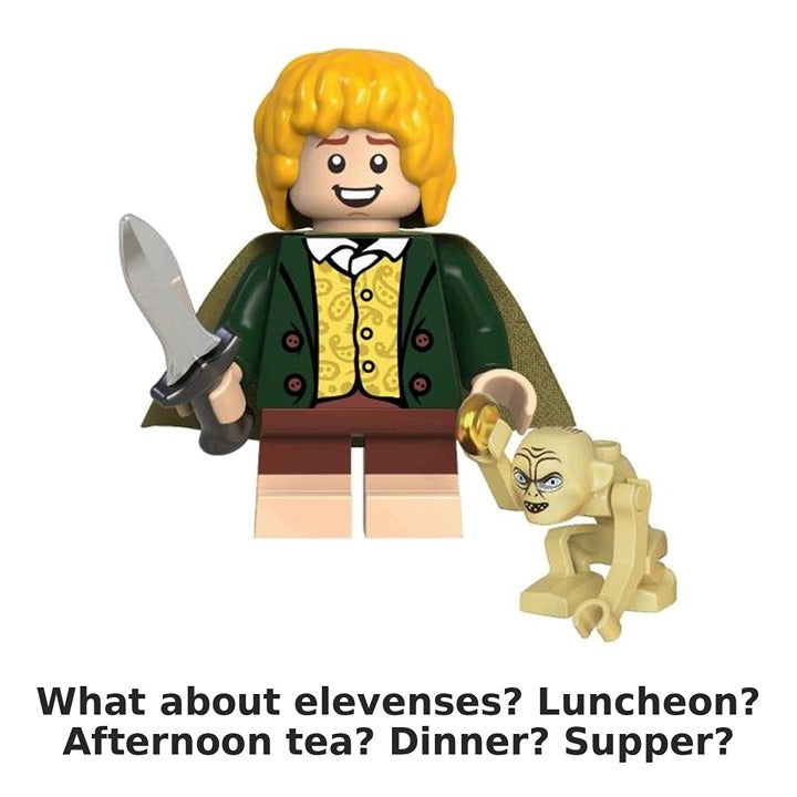 Pippin and Gollum / Lord of the Rings / Minifigure / LEGO Compatible