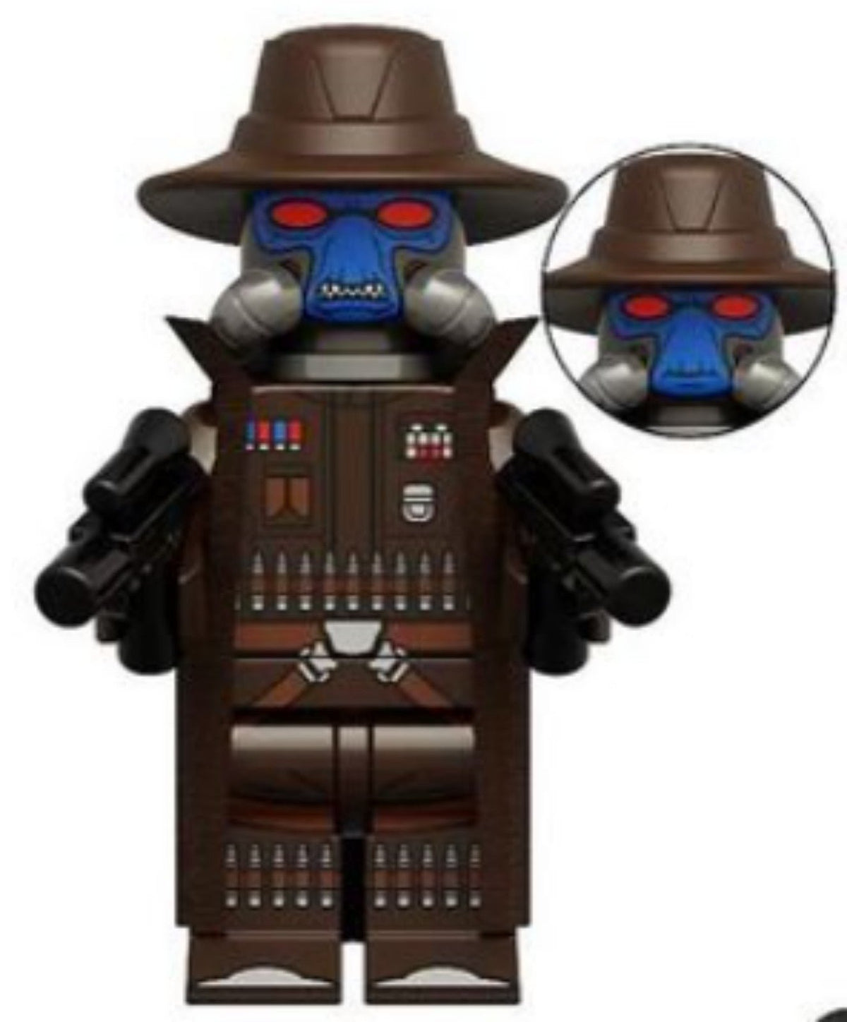 HQ Cad Bane / Clone Wars / Star Wars LEGO compatible minifigure