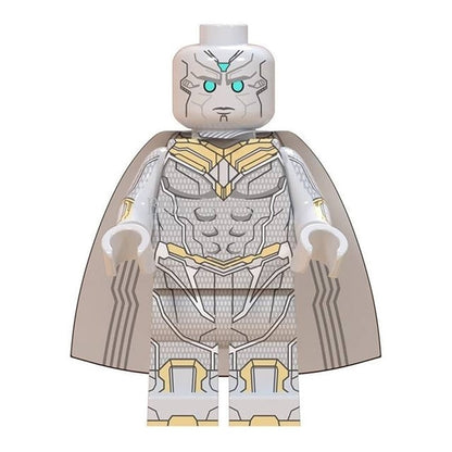 White Vision / WandaVision / Marvel / Minifigure / LEGO Compatible