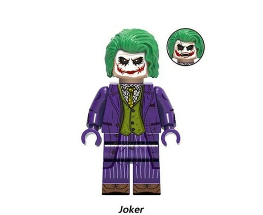 The Joker / Dark Knight / DC LEGO compatible minifigure