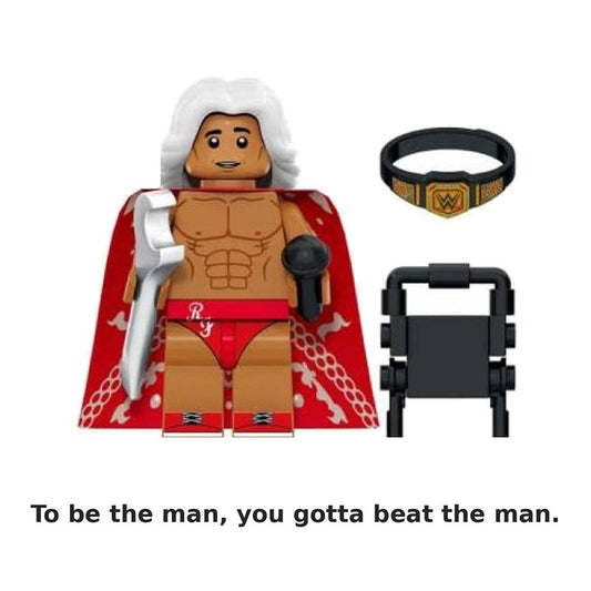 Ric Flair / WWE / Nature Boy / Wrestling / Minifigure / LEGO Compatible