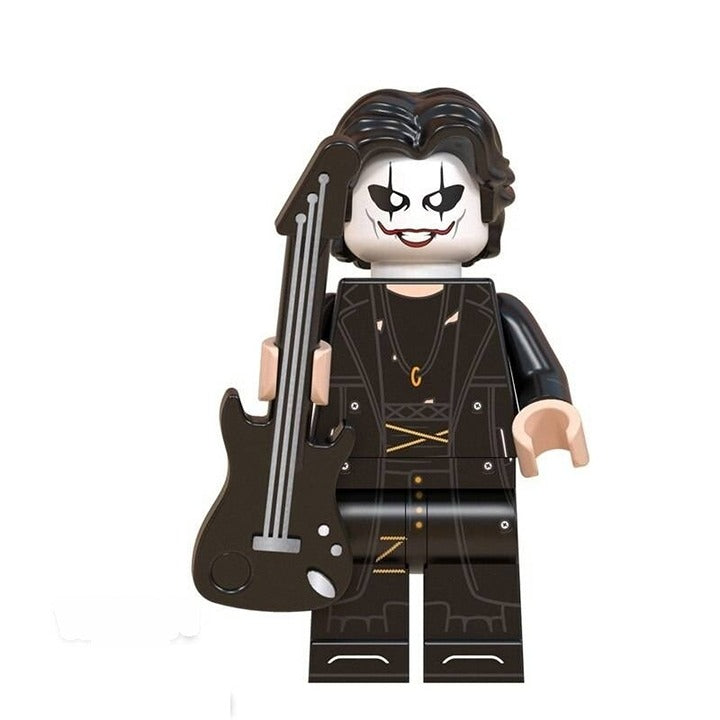 Eric Draven / The Crow / Guitar LEGO compatible minifigure