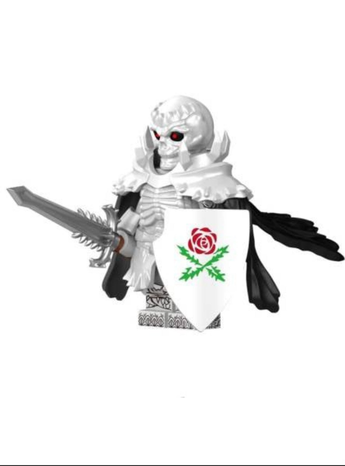 Skeleton Knight / Fantasy / RPG / Minifigure / LEGO Compatible