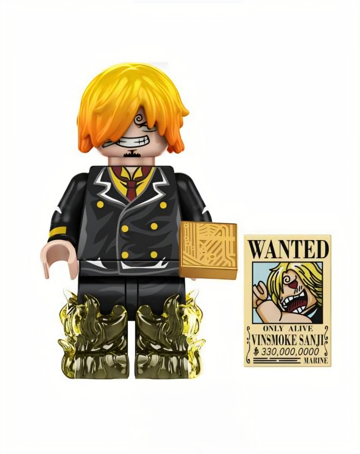 Sanji / Bounty Poster / One Piece LEGO compatible minifigure