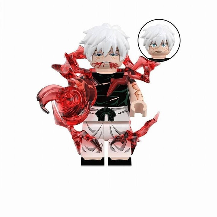 Satoru Gojo / Battle Damaged / Jujutsu Kaisen LEGO compatible minifigure
