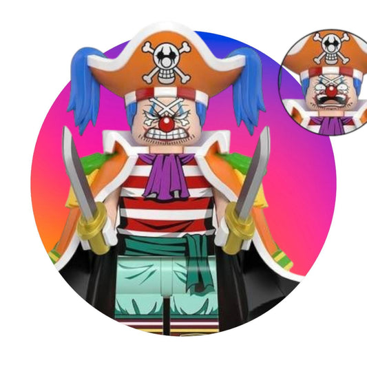 Buggy / Emperor / One Piece / Minifigure / LEGO Compatible