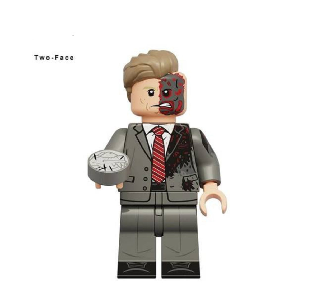 Two-Face / Batman / DC Comics / Minifigure / LEGO Compatible