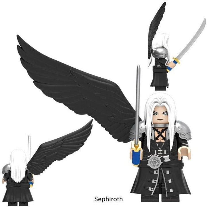 Sephiroth / Black Wing / Final Fantasy VII LEGO compatible minifigure