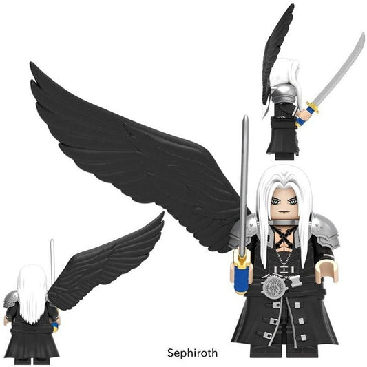 Sephiroth / Black Wing / Final Fantasy VII LEGO compatible minifigure
