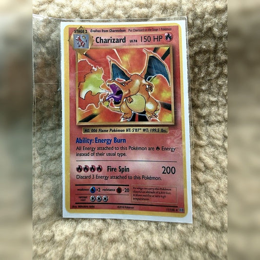 Charizard Card Credit Card Skin Sticker