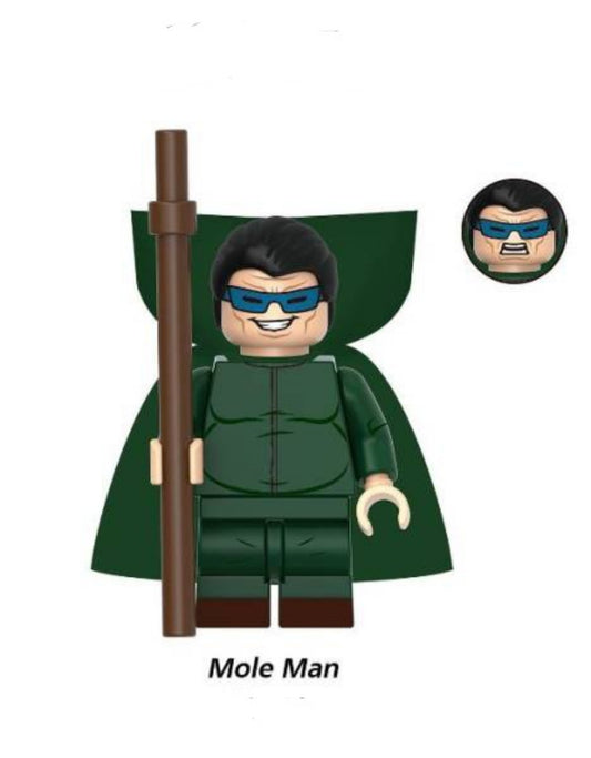 Mole Man / Marvel LEGO compatible minifigure