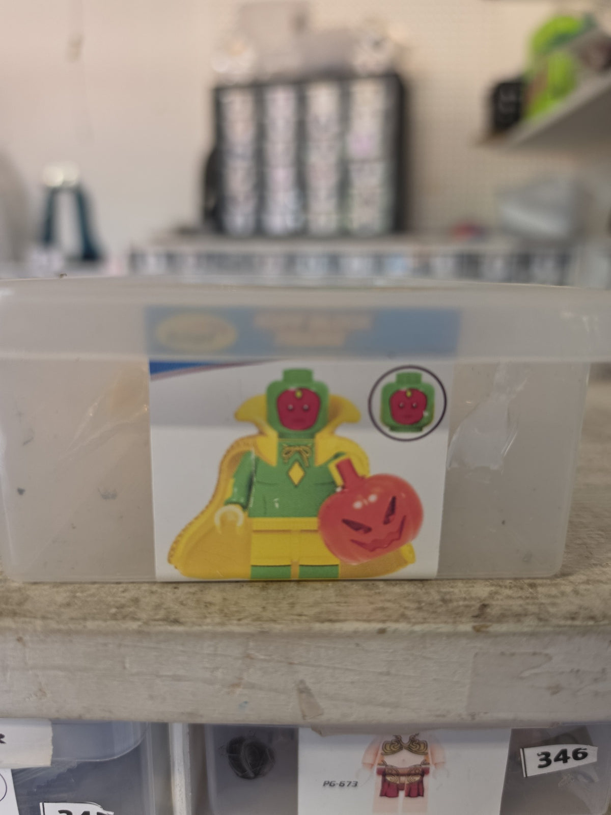 Halloween Vision / Costume / Marvel / Minifigure / LEGO Compatible
