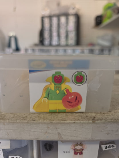 Halloween Vision / Costume / Marvel / Minifigure / LEGO Compatible