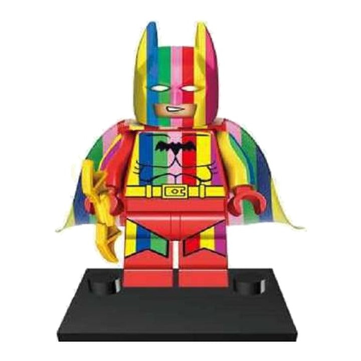 Rainbow Batman / Pride / DC / Minifigure / LEGO Compatible