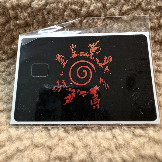 Naruto Seal Credit Card Skin Sticker