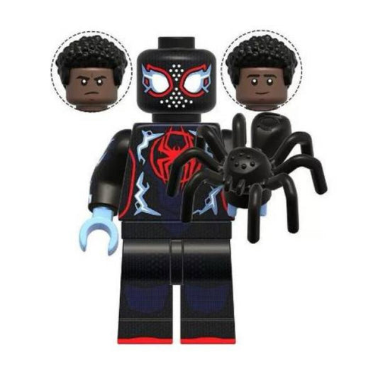 Earth-1610 Miles Morales / Spider-Verse LEGO compatible minifigure