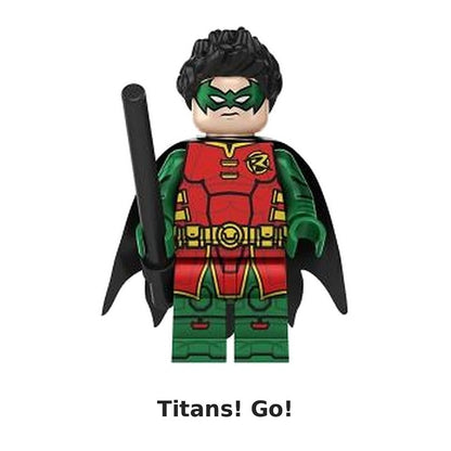 Robin / Teen Titans / DC / Minifigure / LEGO Compatible