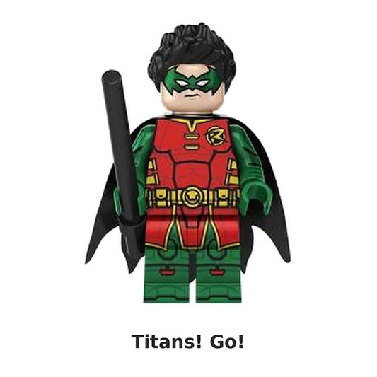 Robin / Teen Titans / DC / Minifigure / LEGO Compatible