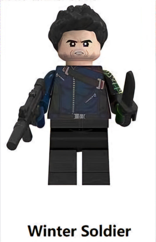 White Wolf / Winter Soldier / Marvel / Minifigure / LEGO Compatible
