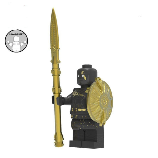Dark Odyssey Kratos & Spear / God of War LEGO compatible minifigure